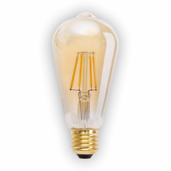 amber dimmbar LED 41304 E27 Ø12,5cm Warmweiss LAMPE Näve Leuchtmittel
