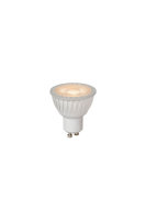 Lucide LED Lampe GU10 5W dimmbar Weiß, Transparent...