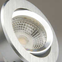 GU10 LED Strahler 6W GLAS-COB, 70°, neutralweiß, dimmbar