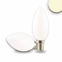 E14 LED Kerze, 4W, milky, warmweiß, dimmbar