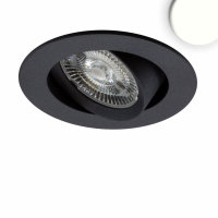 LED Einbauleuchte Slim68 MiniAMP schwarz, rund, 8W, 24V...