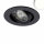 LED Einbauleuchte Slim68 MiniAMP schwarz, rund, 8W, 24V DC, neutralweiß, dimmbar