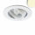 LED Einbauleuchte Slim68 weiß, rund, 9W, warmweiß, dimmbar