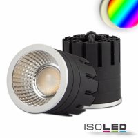 LED Spot RGB+3000K GU10 8W, 5-polig, 24V DC, silber,...
