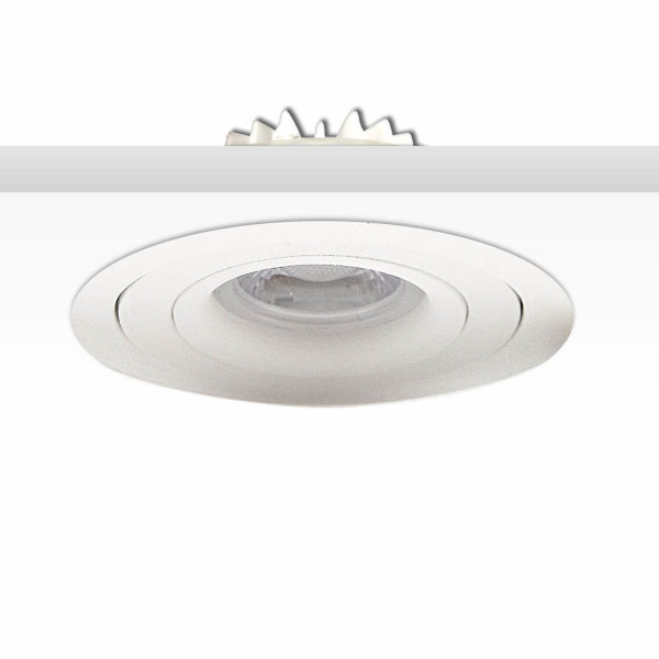 Mextronic Genius LED Einbaustrahler 9W 4000K Neutralweiß – 67mm Lochmaß, Inkl. Trafo
