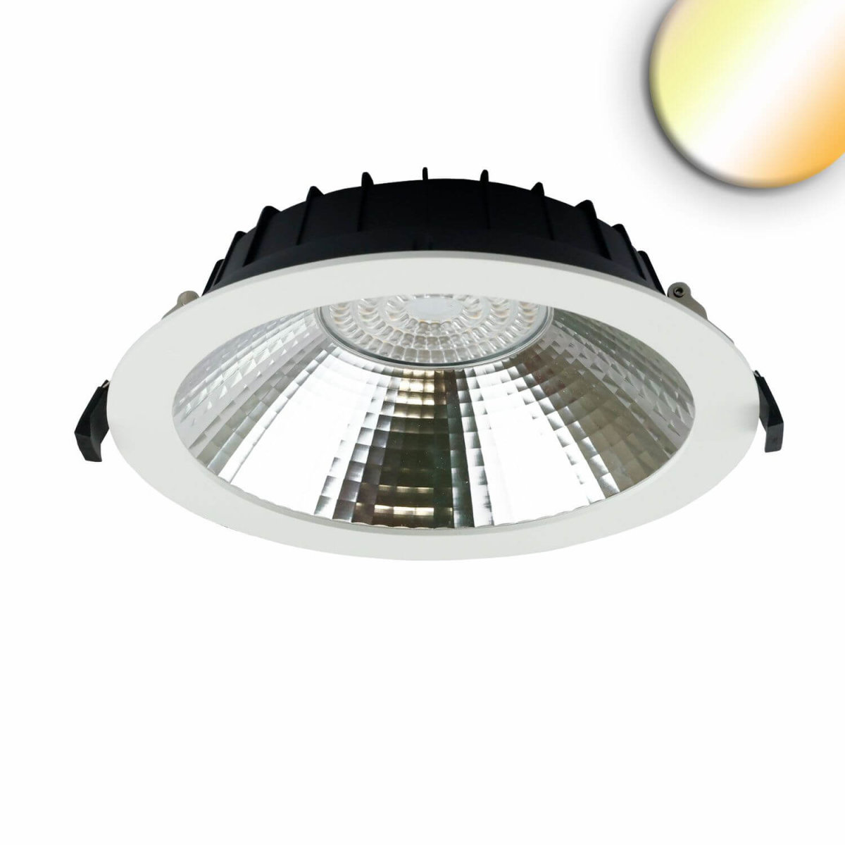 LED Downlight Reflektor 18W, 60°, 150lm/W, UGR<19, ColorSwitch 3000|4