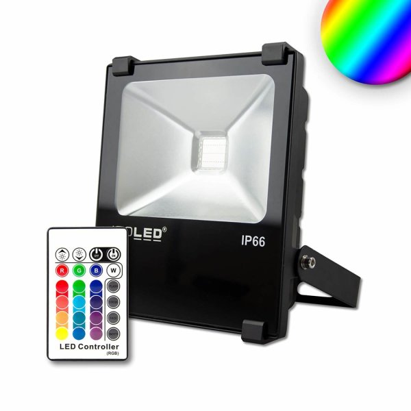RGB, kaufen LED online IP66, Fluter Funk-Fernbedienung inkl. 30W,