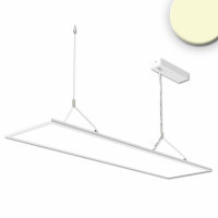 LED Office Hängeleuchte Up+Down, 20+20W, 30x120cm, weiß, UGR<19, 3000K, DALI dimmbar