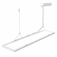 LED Office Hängeleuchte Up+Down, 20+20W, 30x120cm, weiß, UGR<19, 3000K, DALI dimmbar
