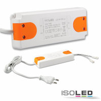 LED Trafo MiniAMP 24V/DC, 0-50W, 120cm Kabel mit...