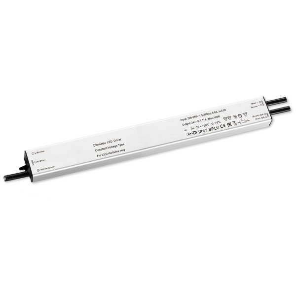 LED Trafo 12V/DC, 0-200W, IP67, dimmbar