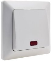 MILOS Kontroll-Schalter mit Lämpchen 250V~/ 10A,...