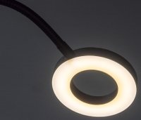 LED Klemmleuchte mit USB-Betrieb 40cm Schwanenhals, dimmbar, 55lm