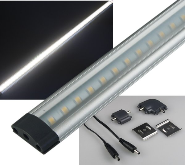 LED Unterbauleuchte "CT-FL80" 80cm 745lm, 6W, 4200K / tageslicht weiß