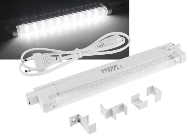LED Unterbauleuchte "SMD pro" 27cm 2W, 210lm, 6500k, Licht weiß