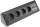 4-fach Steckdosenblock+2x USB, anthrazit 250V~/ 16A, Aufbaumontage, USB 3,1A