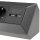 4-fach Steckdosenblock+2x USB, anthrazit 250V~/ 16A, Aufbaumontage, USB 3,1A