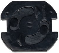 Einsteckschutz für Steckdosen, Schwarz mit Drehmechanik, 5er-Set