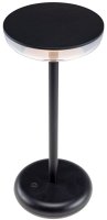 LED Akku-Tischleuchte "Foco Luz" 2900K, IP44, dimmbar, 26cm, matt schwarz